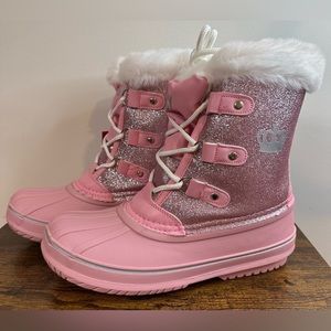 Juicy Couture Girls JJK ESCALON Pink Boots . NWT/box Size Big girl 6
